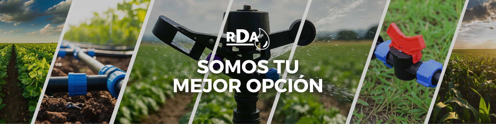 conectores para sistemas de riego